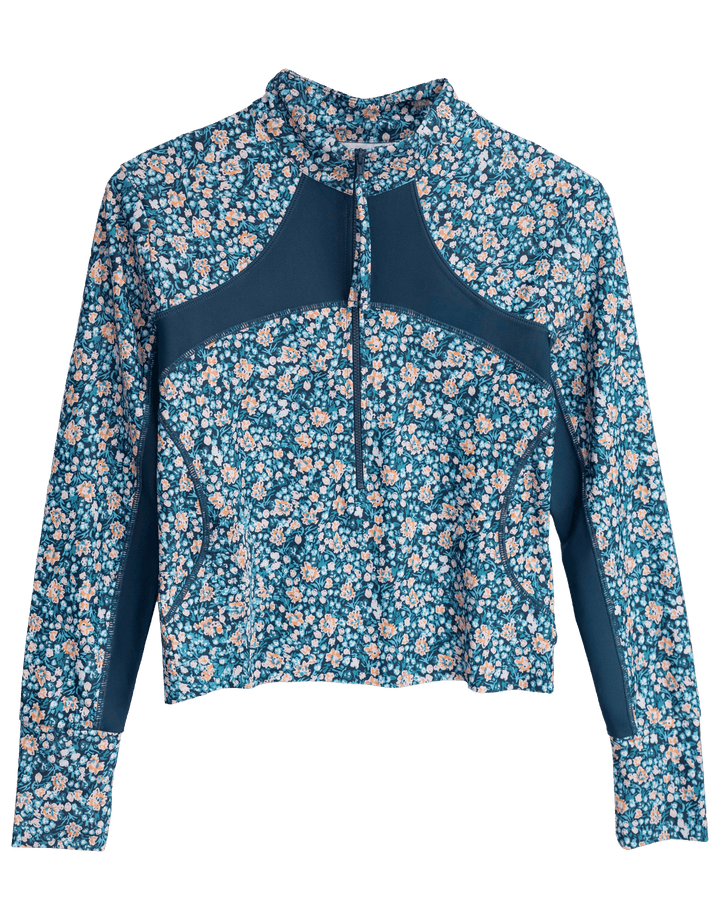 Sumner Cropped Half Zip Rashguard
