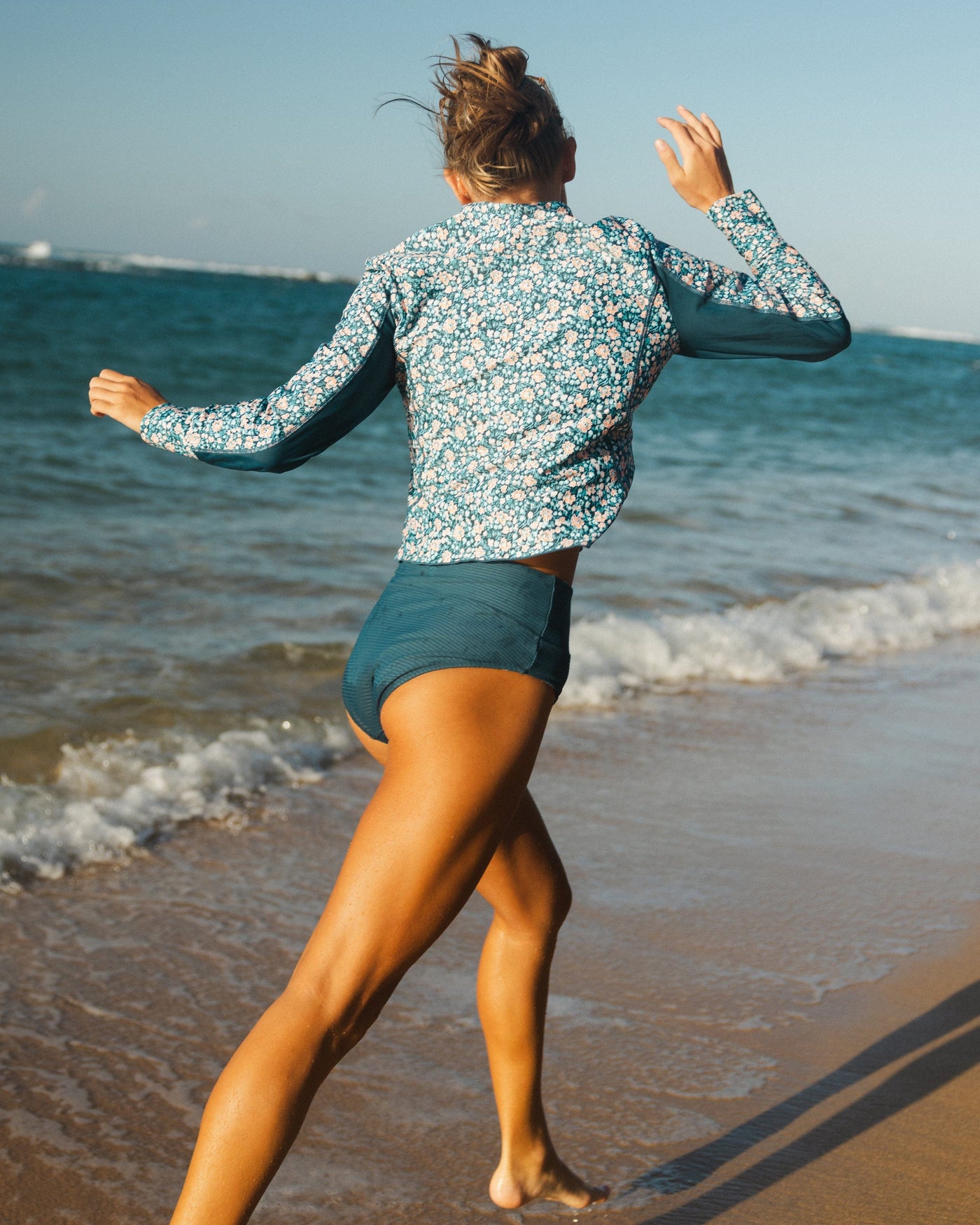 Sumner Cropped Half Zip Rashguard