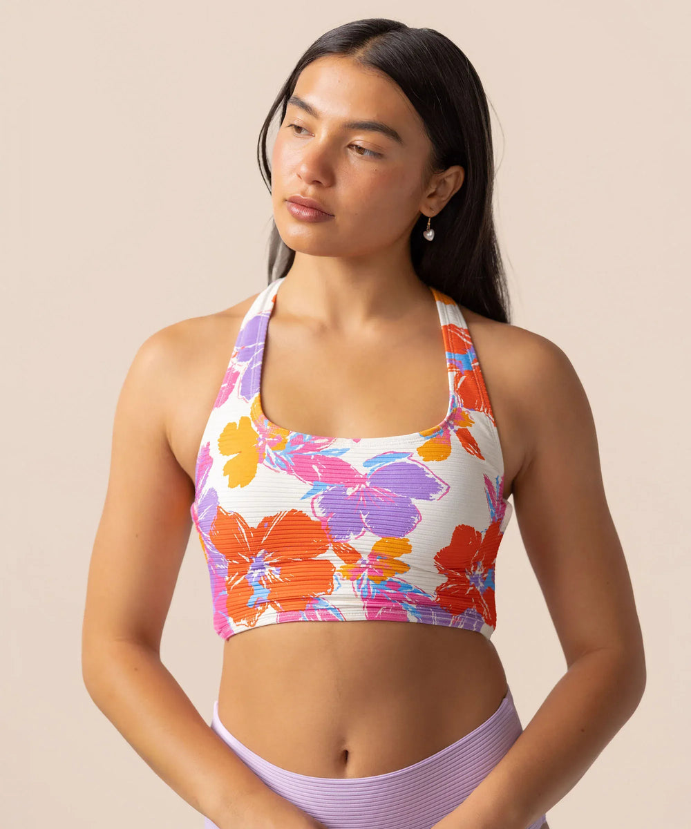 Sundara Flat Rib Cross Up Crop
