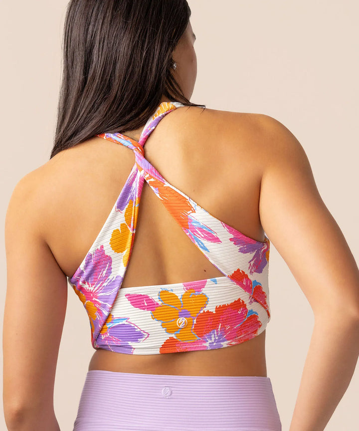 Sundara Flat Rib Cross Up Crop