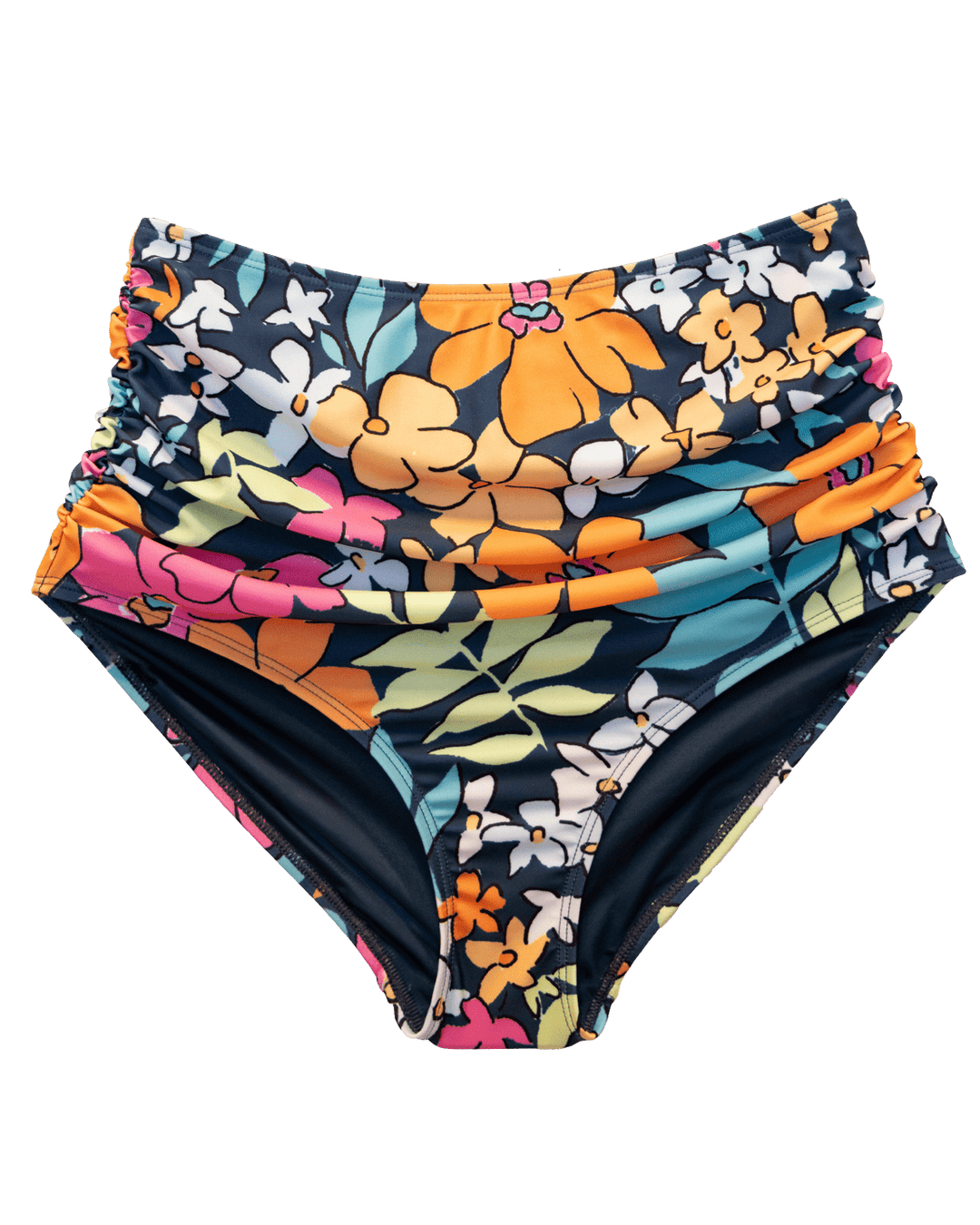 Mai Ruched High Rise Bottom – Nani Swimwear