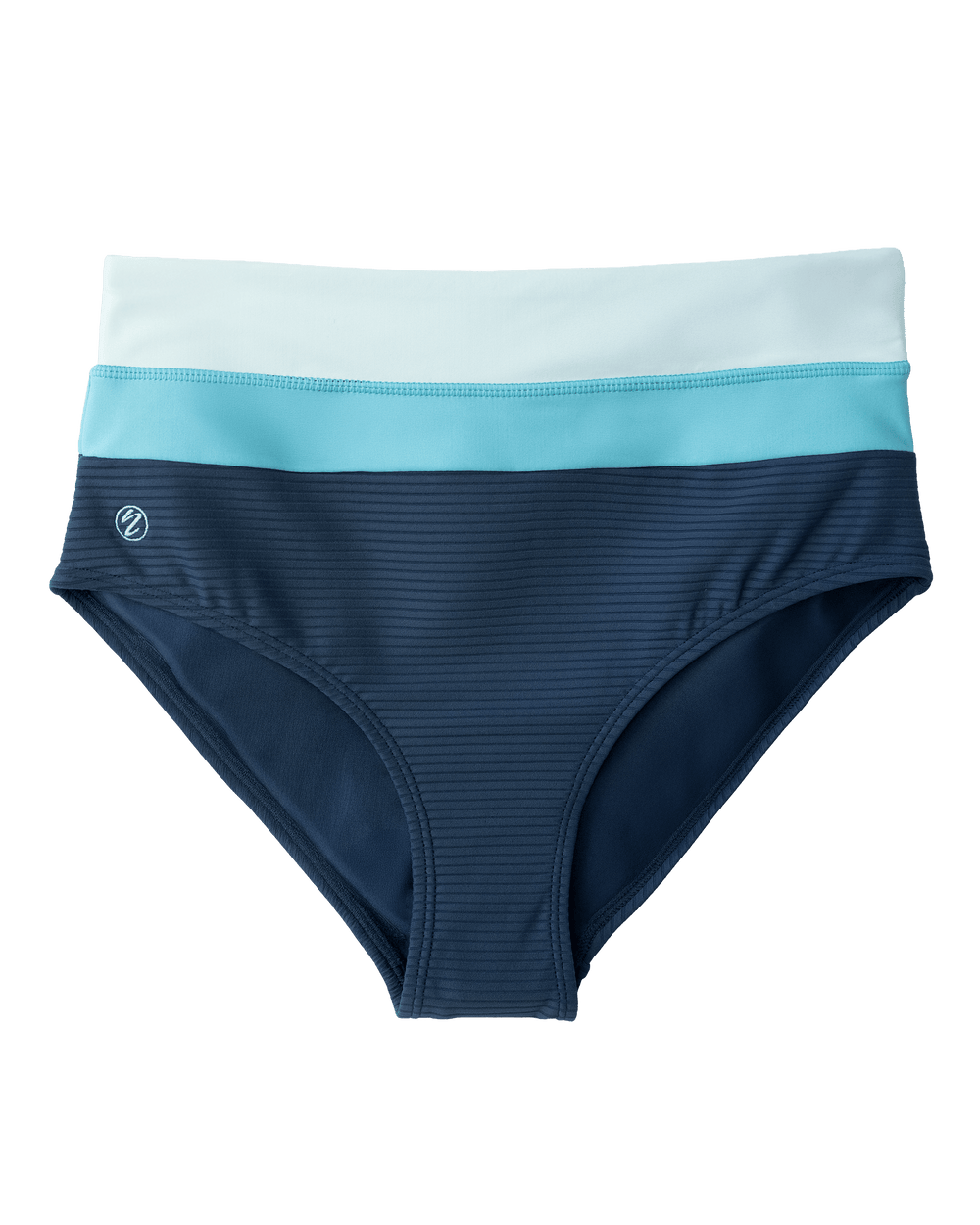 Coastal Flat Rib Colorblock Bottom
