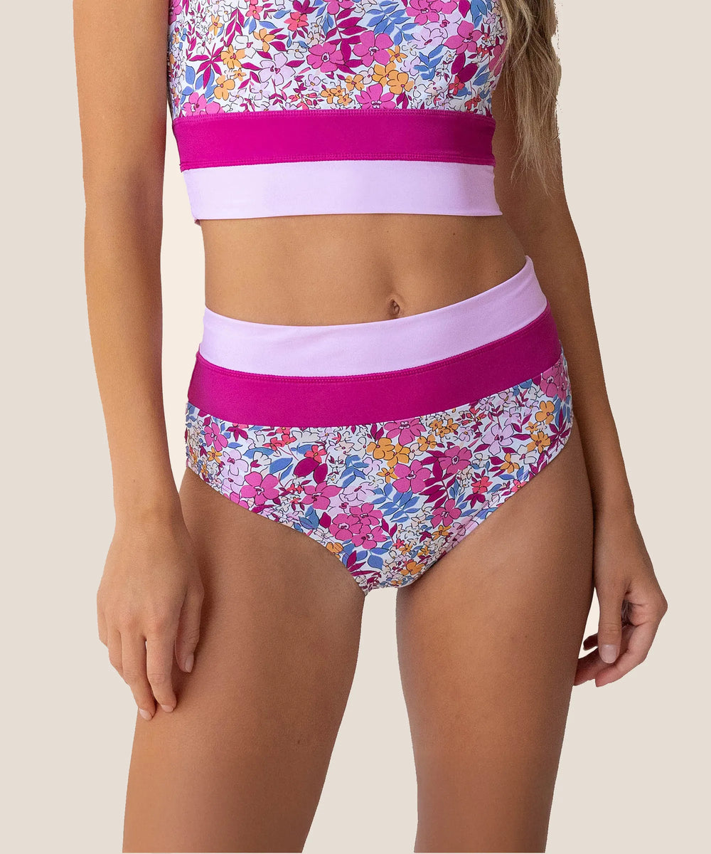 Beach Blossom Colorblock Bottom