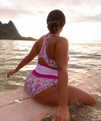 Beach Blossom Colorblock Bottom