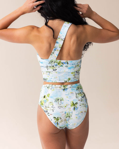 Beach Break Flat Rib Yoga Pocket Bottom