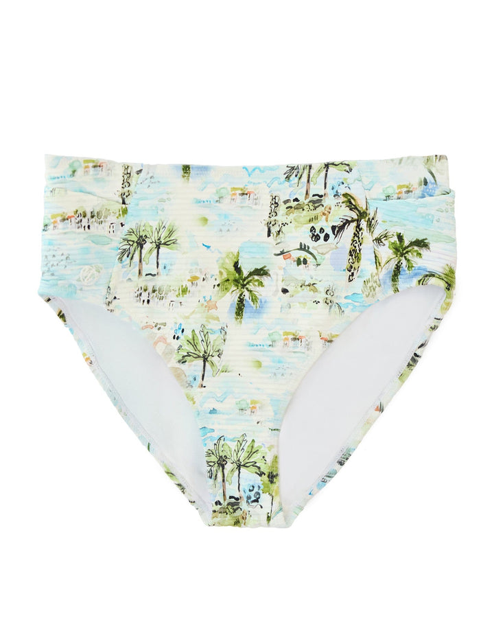 Beach Break Flat Rib Yoga Pocket Bottom