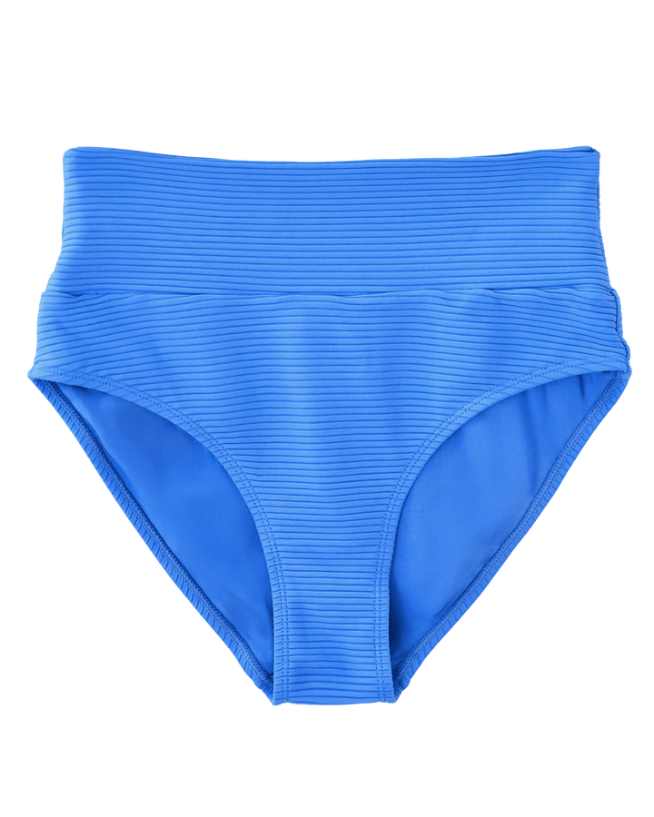 Vivid Blue Flat Rib Marine Bottom