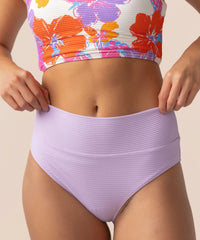 Lilac Flat Rib Marine Bottom