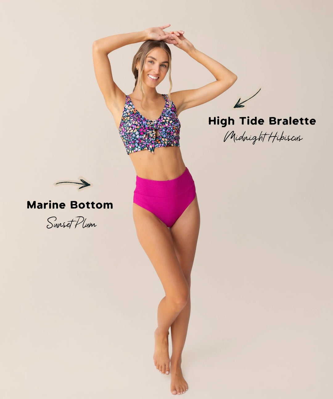 Sunset Plum Flat Rib Marine Bottom