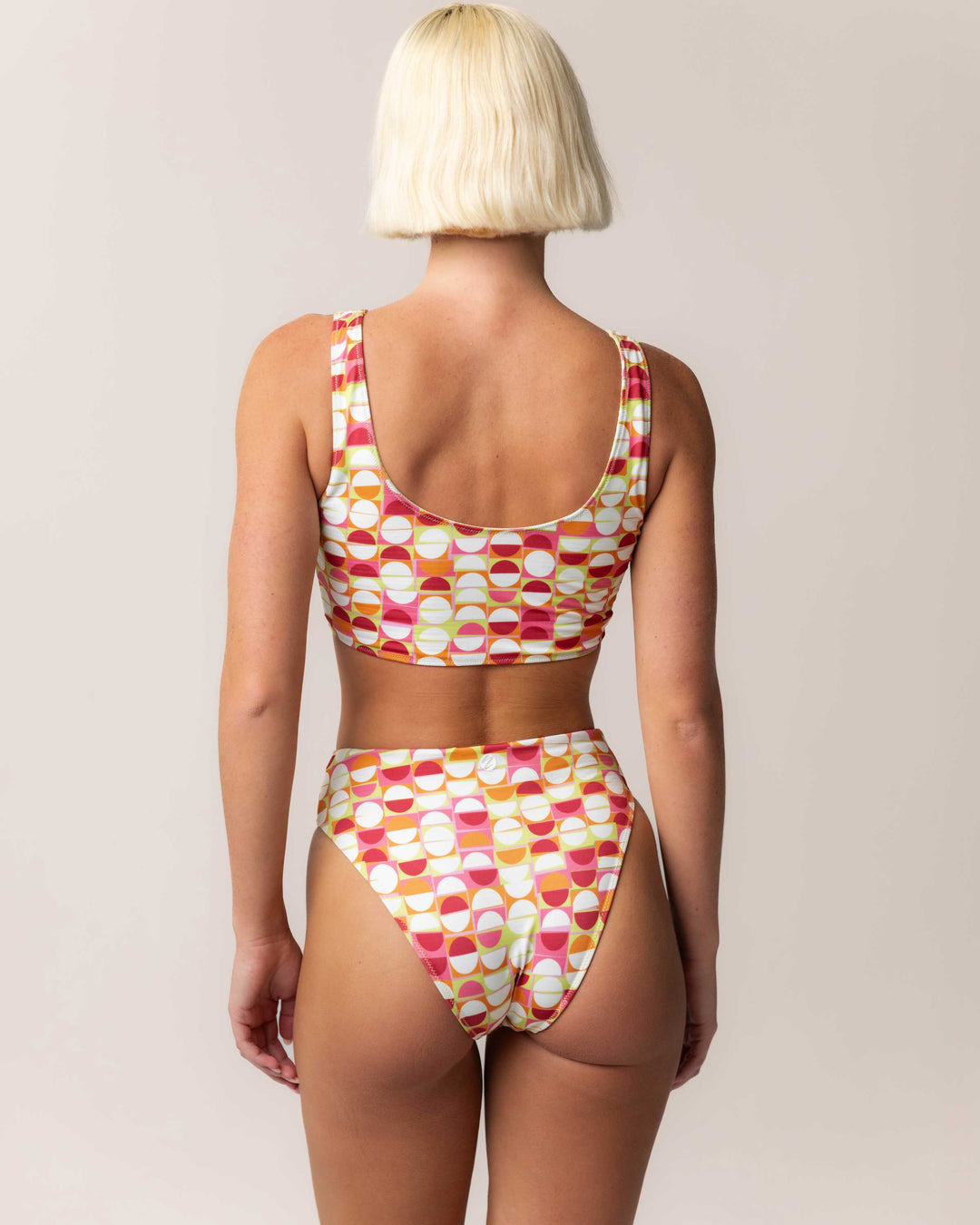 Citrus Reversible High Leg Bottom