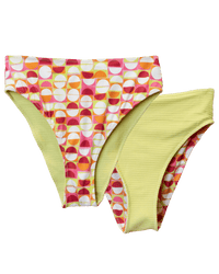 Citrus Reversible High Leg Bottom