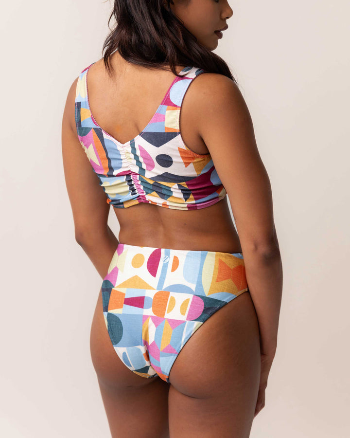 Rye Reversible High Leg Bottom