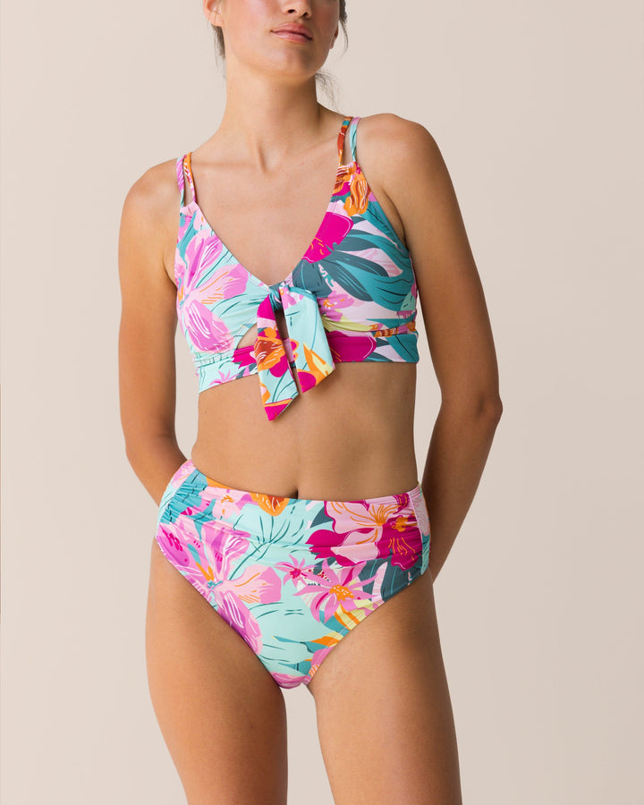 Freedive High Leg Ruched Bottom