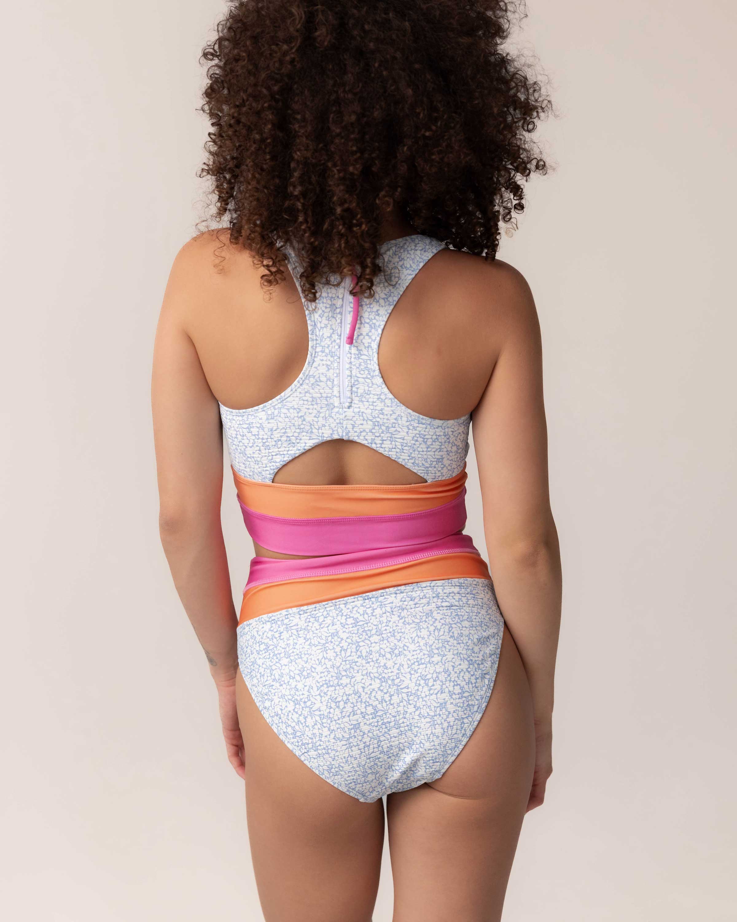 Ostler Colorblock High Leg bottom – Nani Swimwear