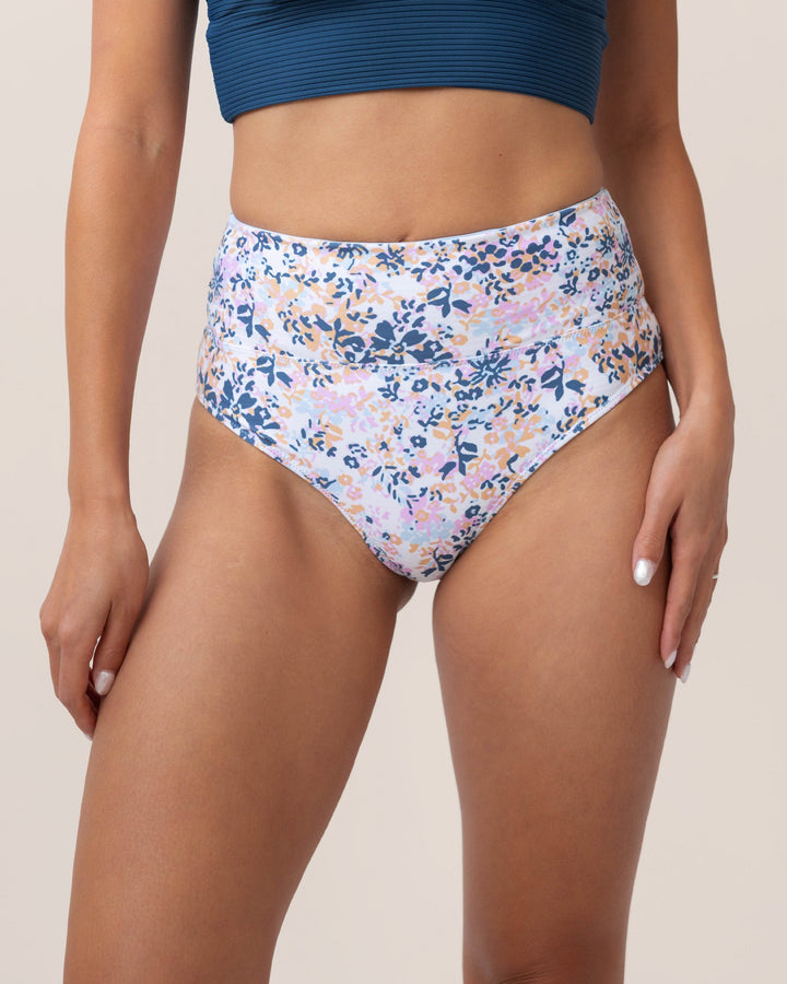 Caspian Flat Rib Reversible High Rise Bottom