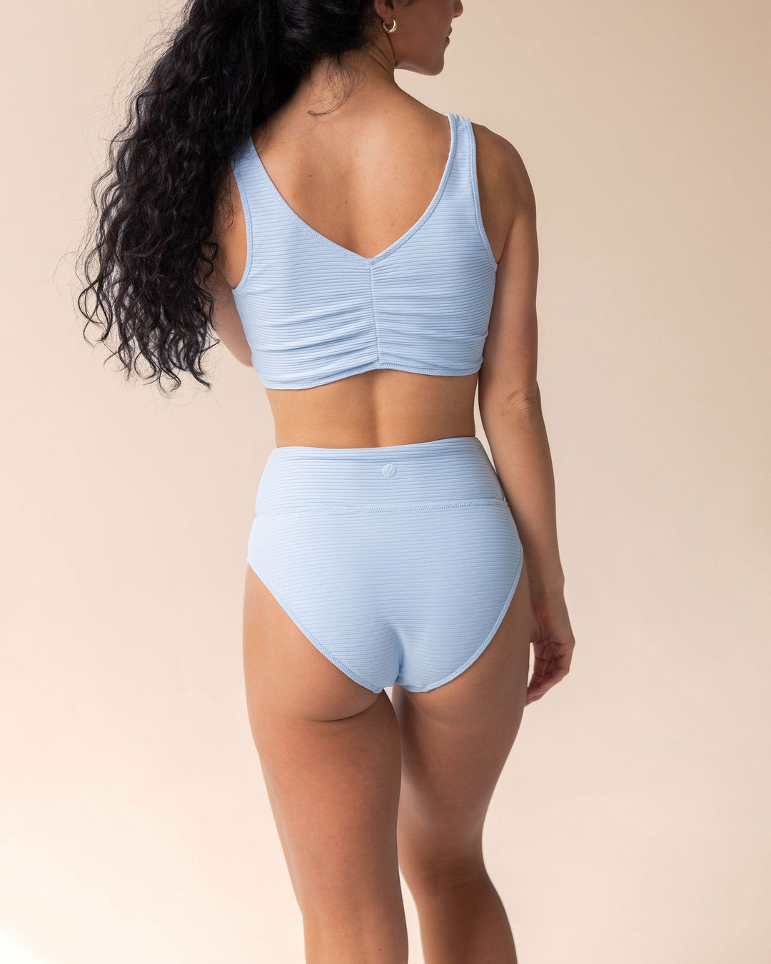 Caspian Flat Rib Reversible High Rise Bottom