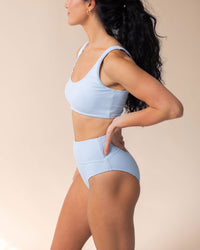 Caspian Flat Rib Reversible High Rise Bottom