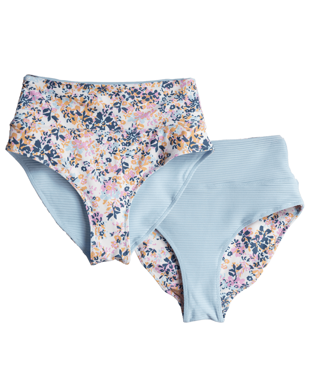 Caspian Flat Rib Reversible High Rise Bottom