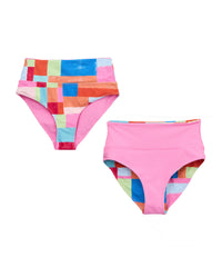 Kaleidoscope Reversible High Rise Bottom