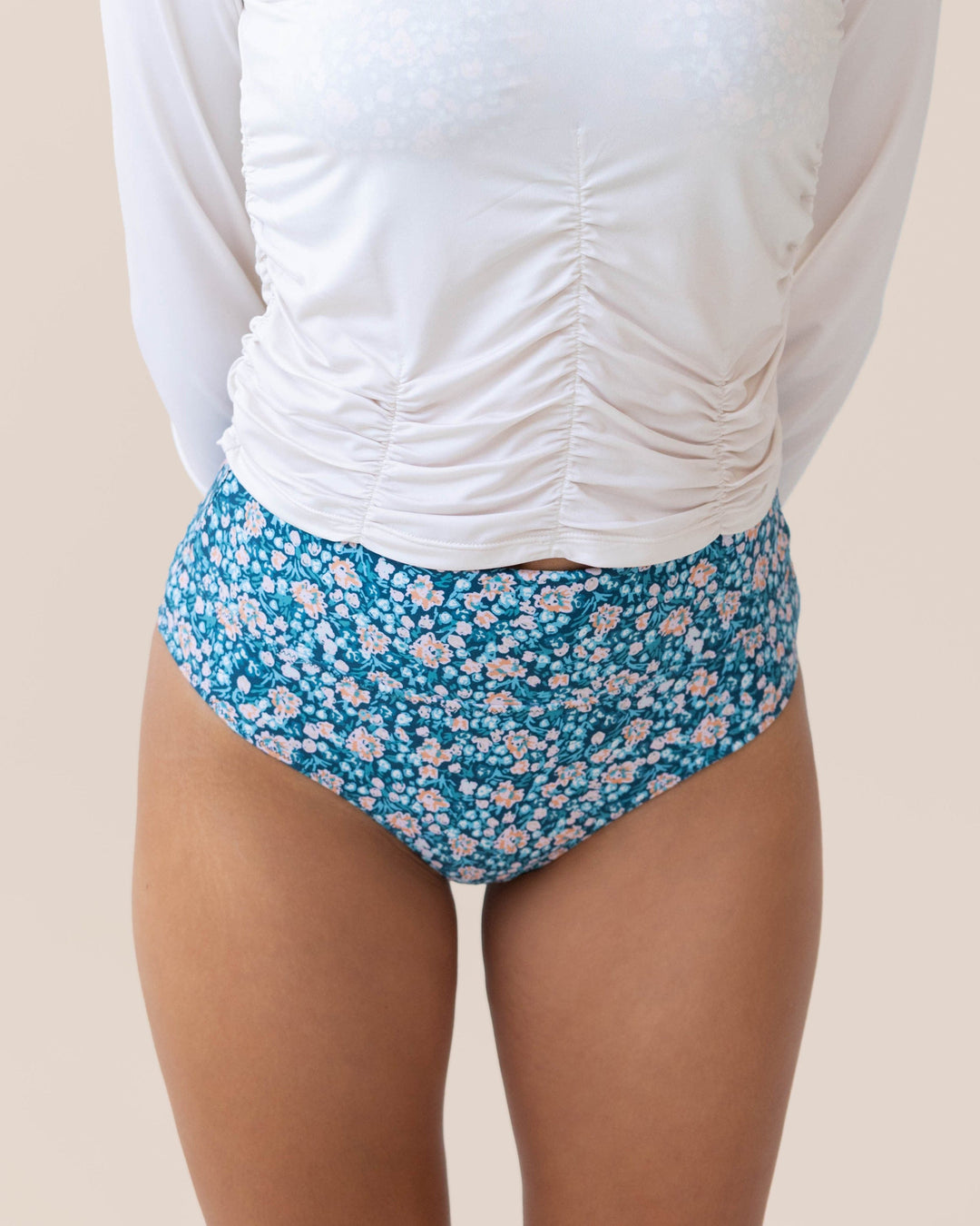 Sumner Flat Rib Reversible High Rise Bottom