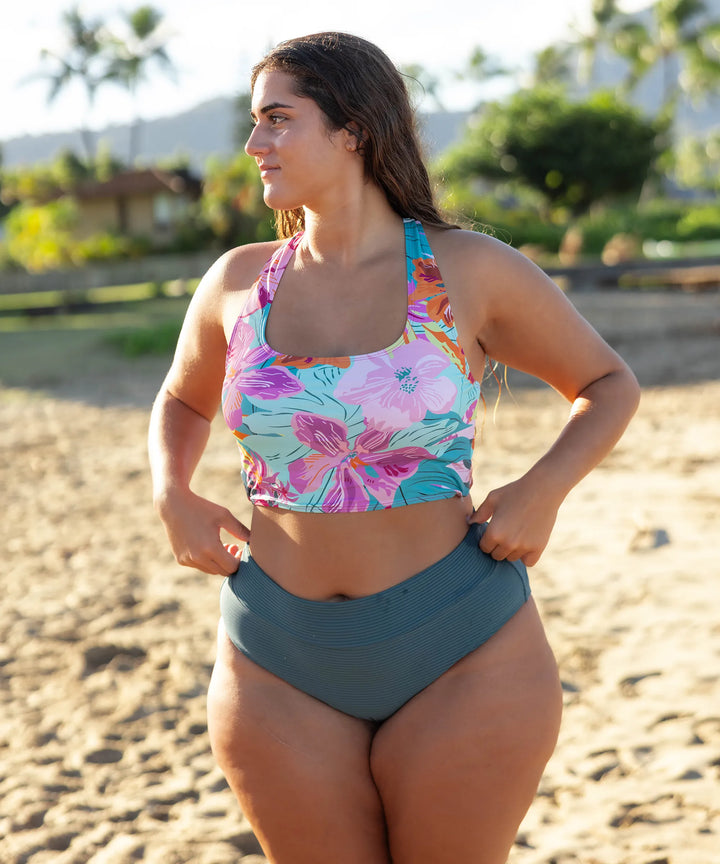 Jasper Flat Rib Mid Rise Bottom