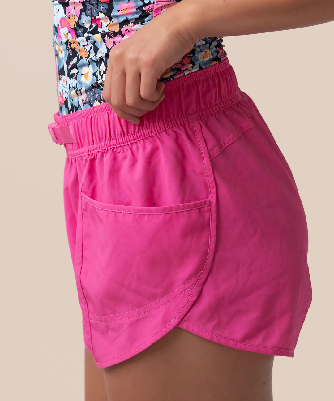 Paradise Pink Hybrid Explorer Short