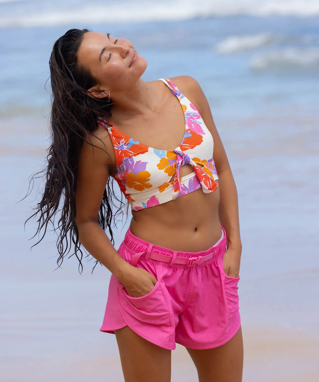 Paradise Pink Hybrid Explorer Short