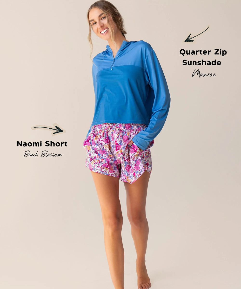 Monroe Quarter Zip Sunshade