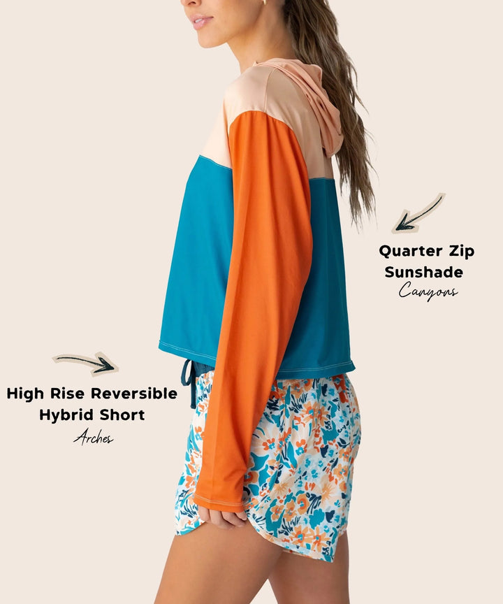 Canyons Quarter Zip Sunshade