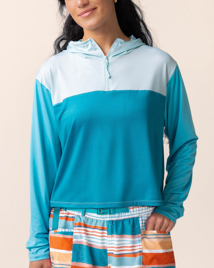 Still Water Quarter Zip Sunshade