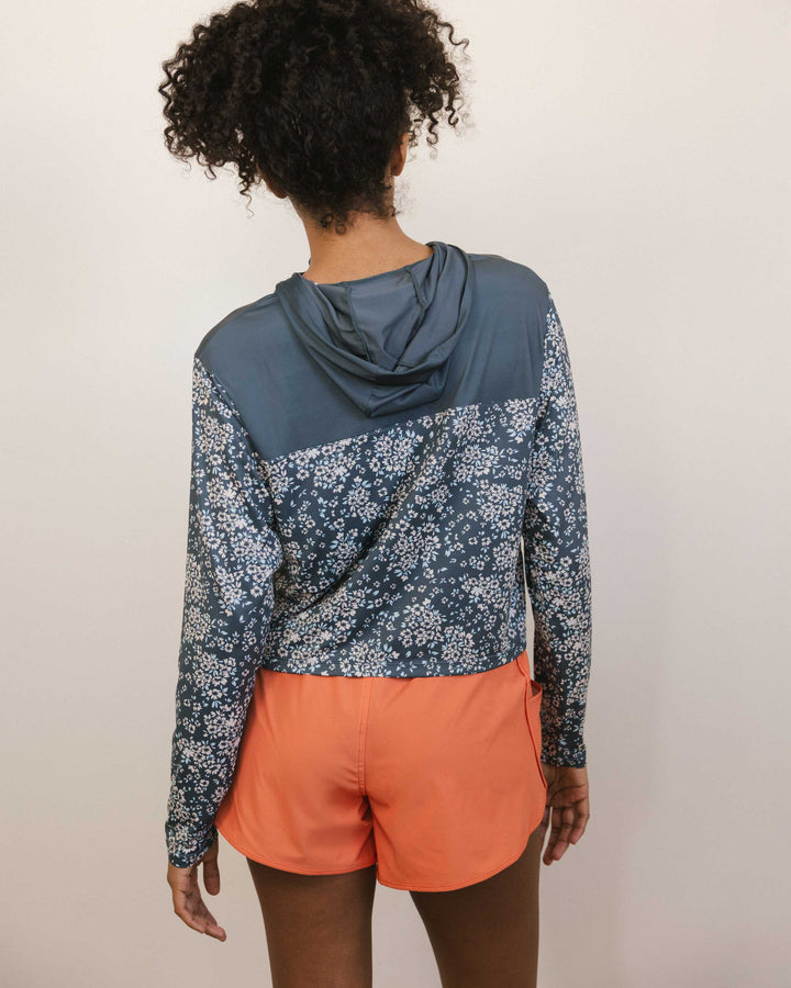 Wild Flower Quarter Zip Sunshade
