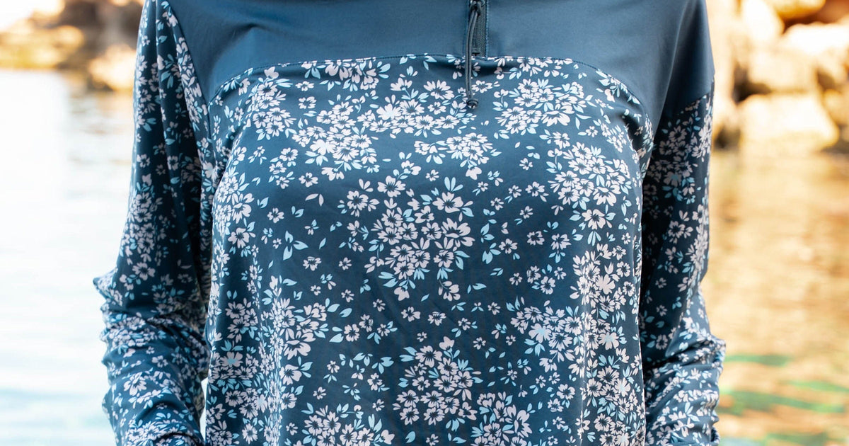 Wild Flower Quarter Zip – Nani Swimwear