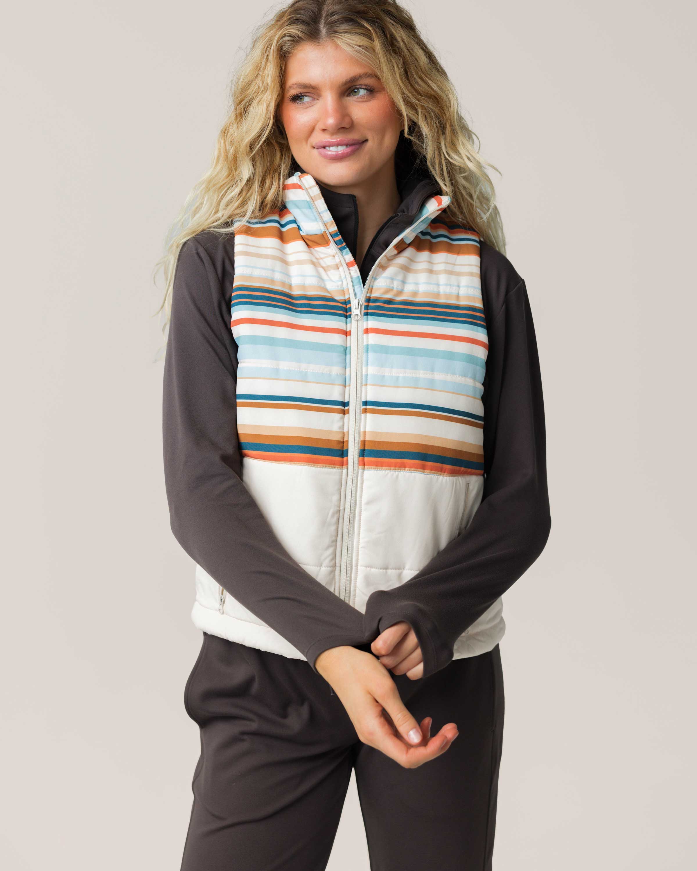 Cascade Stripe Trails Vest – Nani Swimwear