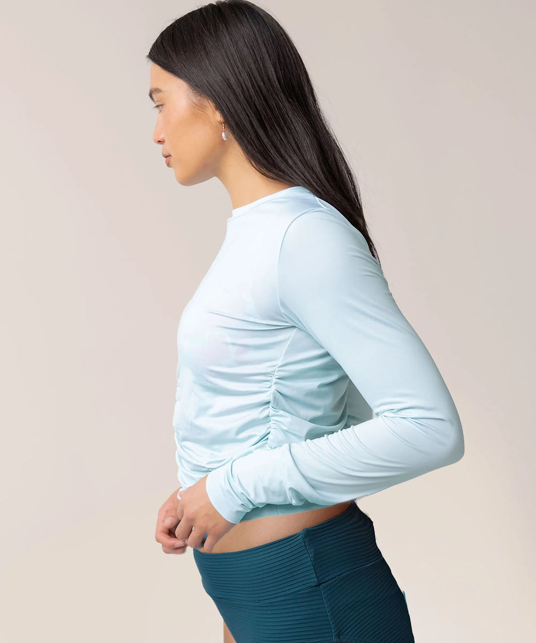 Tide Ruched Sun Shirt