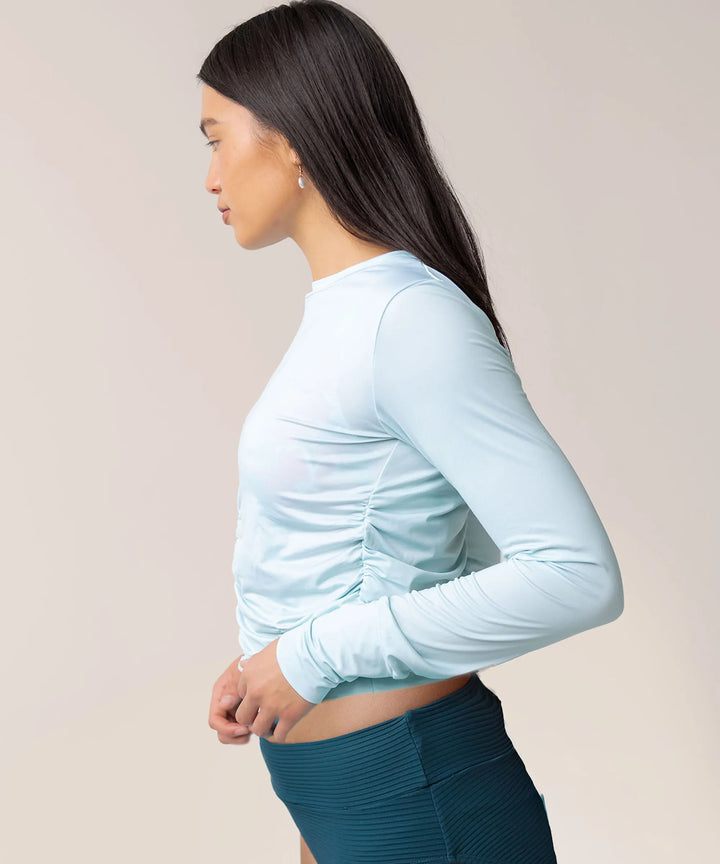 Tide Ruched Sun Shirt