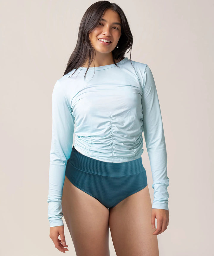 Tide Ruched Sun Shirt