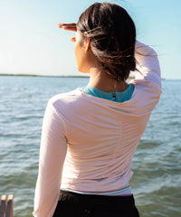 Vanilla Ruched Sun Shirt