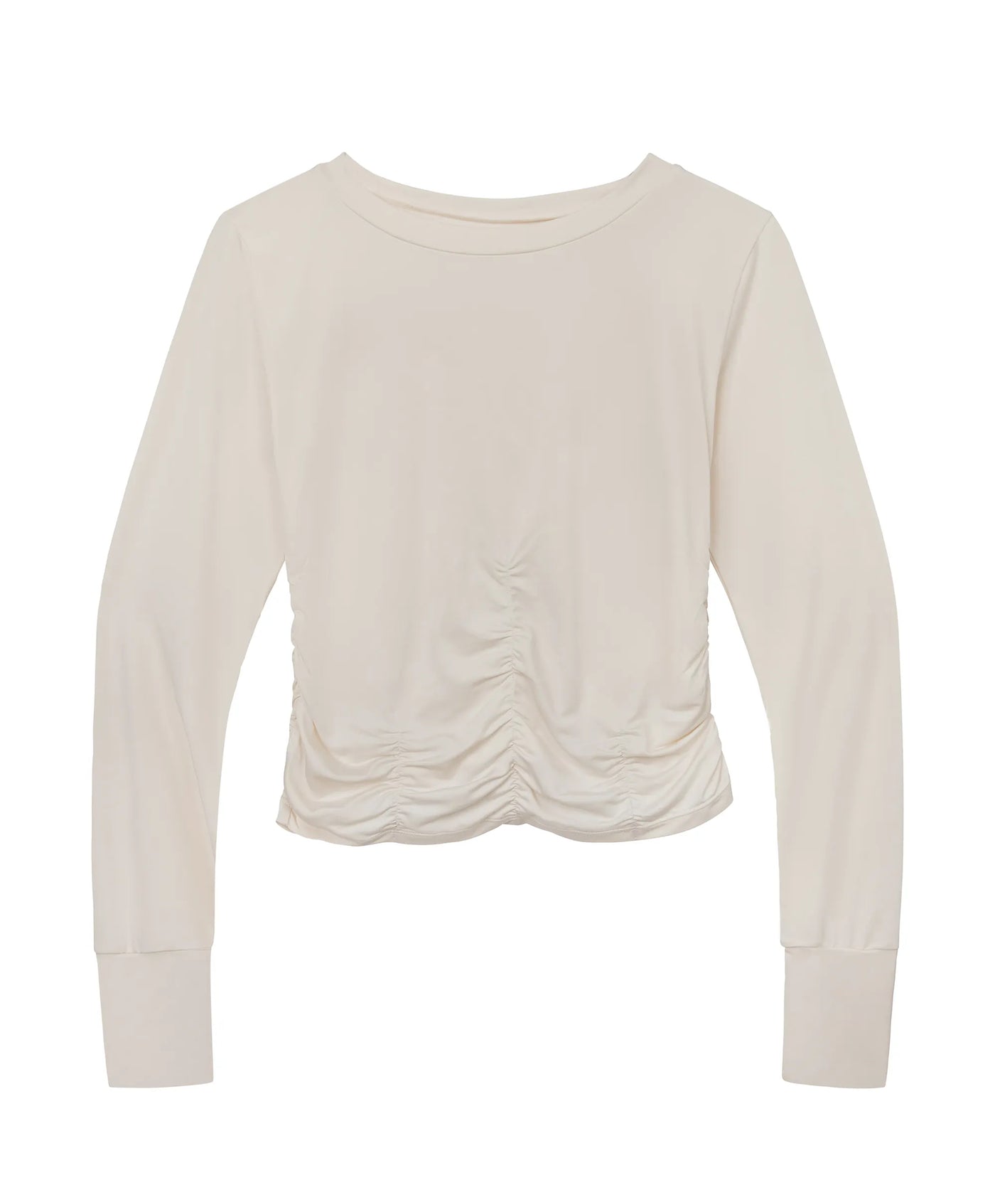 Vanilla Ruched Sun Shirt