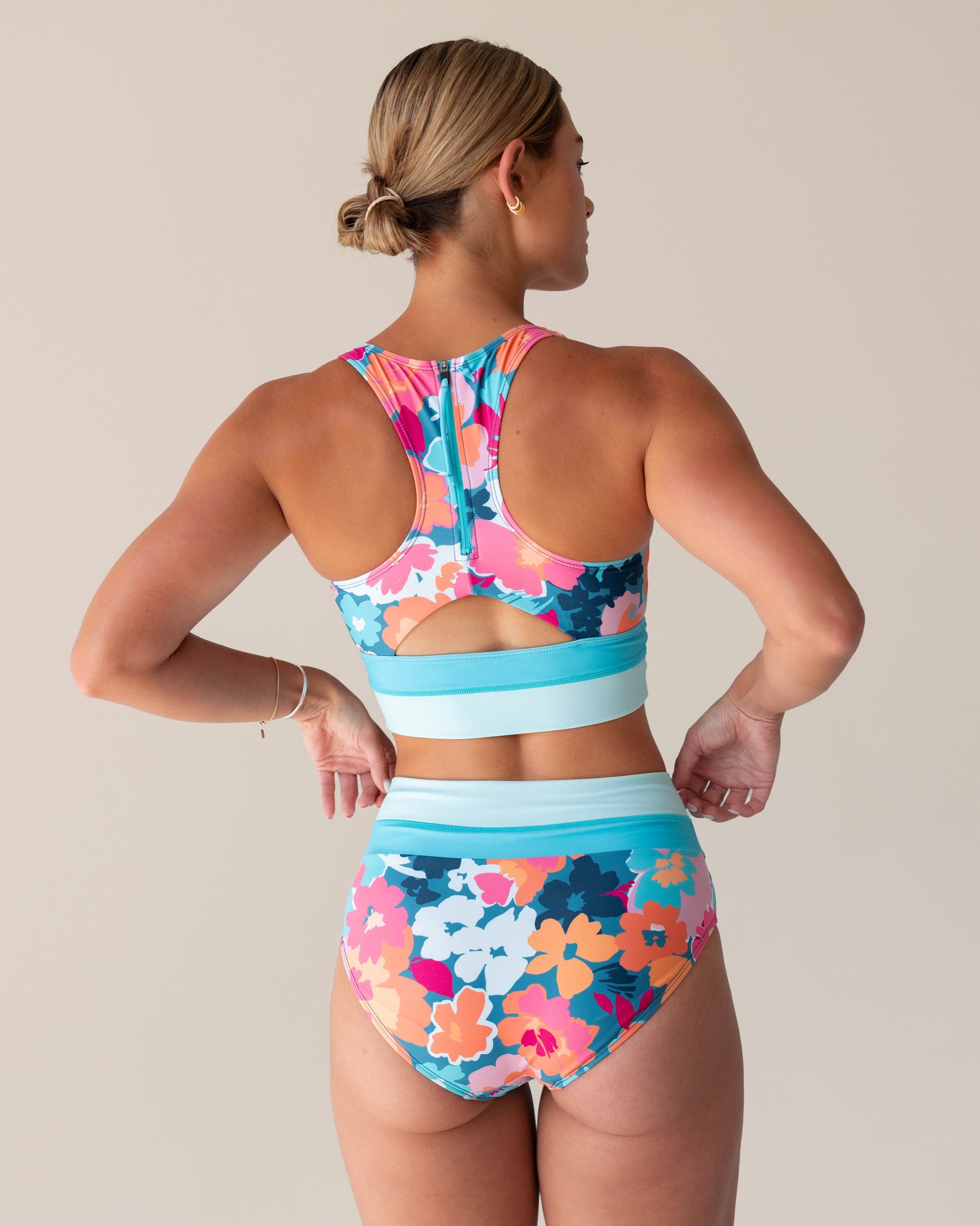 Bellevue Cut Back Crop – Nani Swimwear