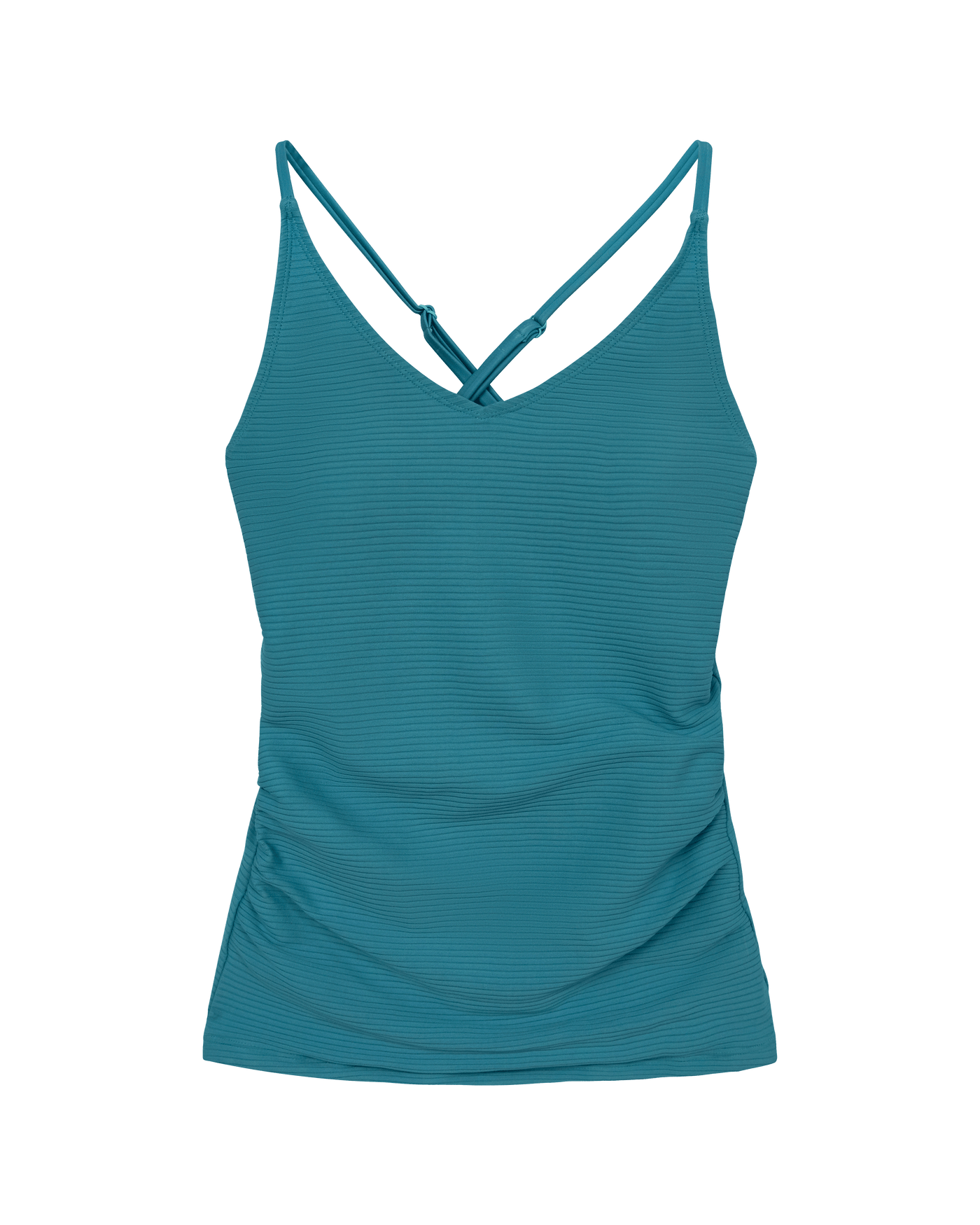 Still Water Flat Rib V-Neck Tankini