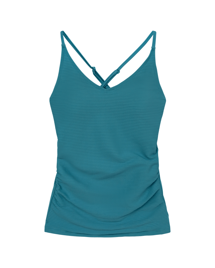 Still Water Flat Rib V-Neck Tankini