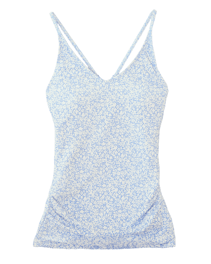 Kailani Flat Rib V-Neck Tankini