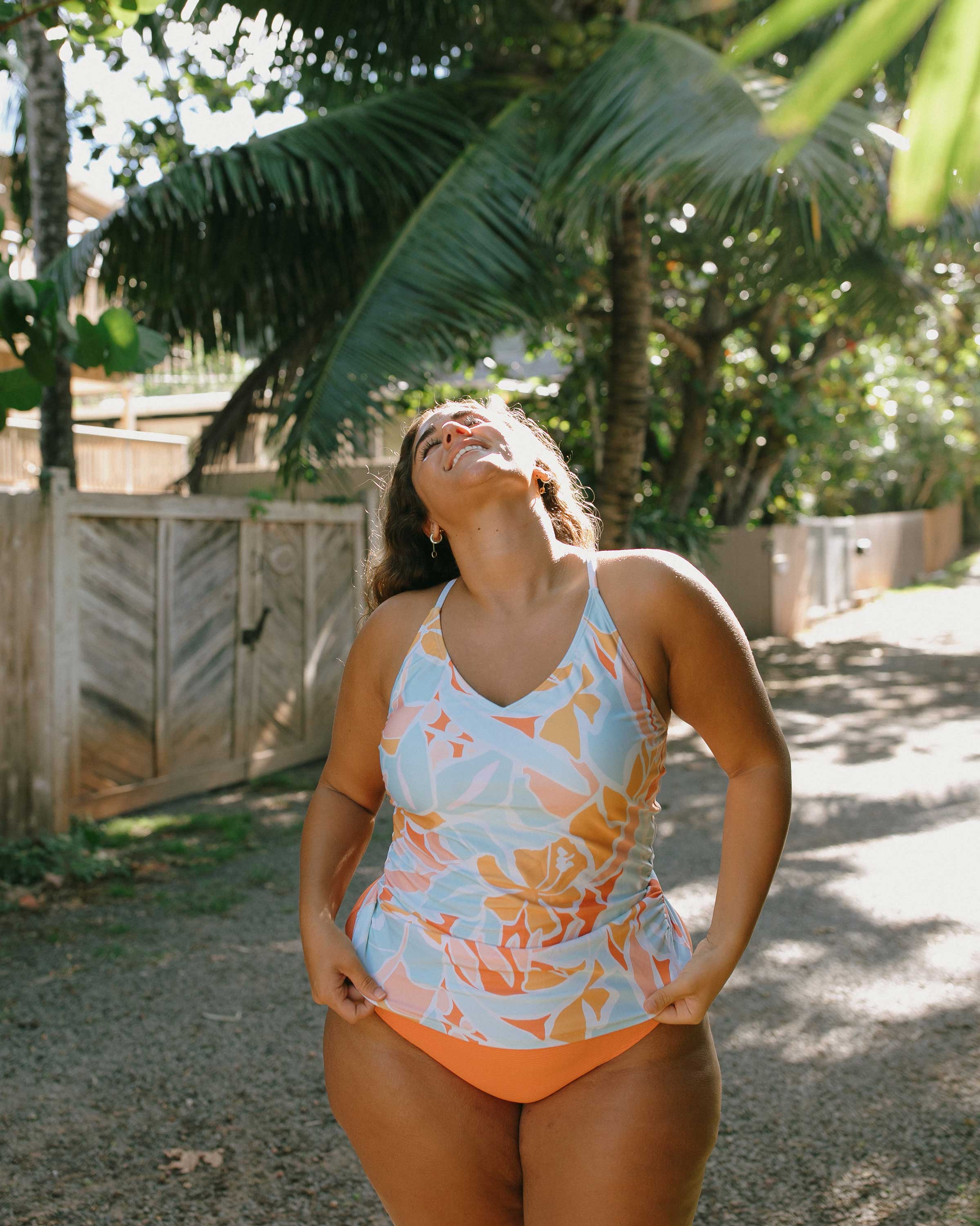 Calista V-Neck Tankini – Nani Swimwear