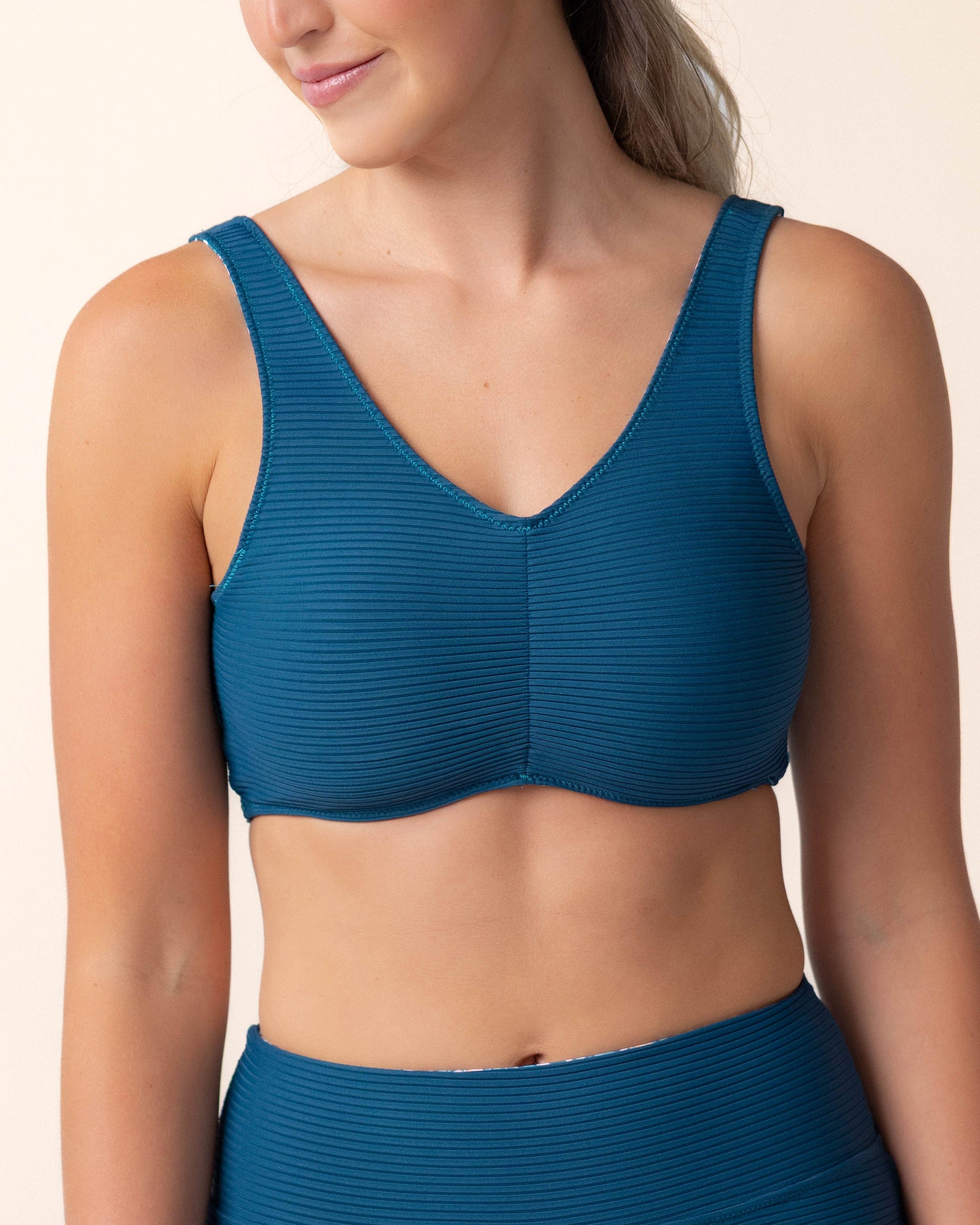 Sumner Flat Rib 4-Way Reversible Bralette – Nani Swimwear
