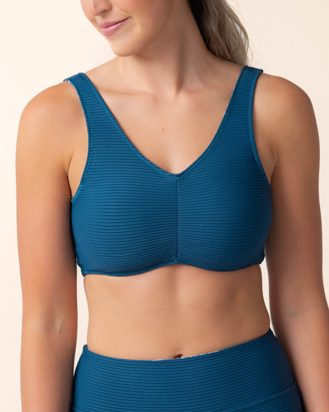 Sumner Flat Rib 4-Way Reversible Bralette