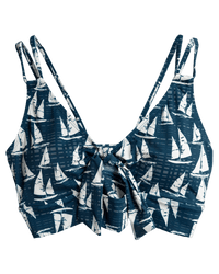 Nautical High Tide Bralette