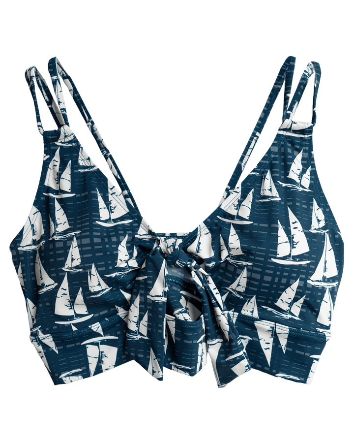 Nautical High Tide Bralette