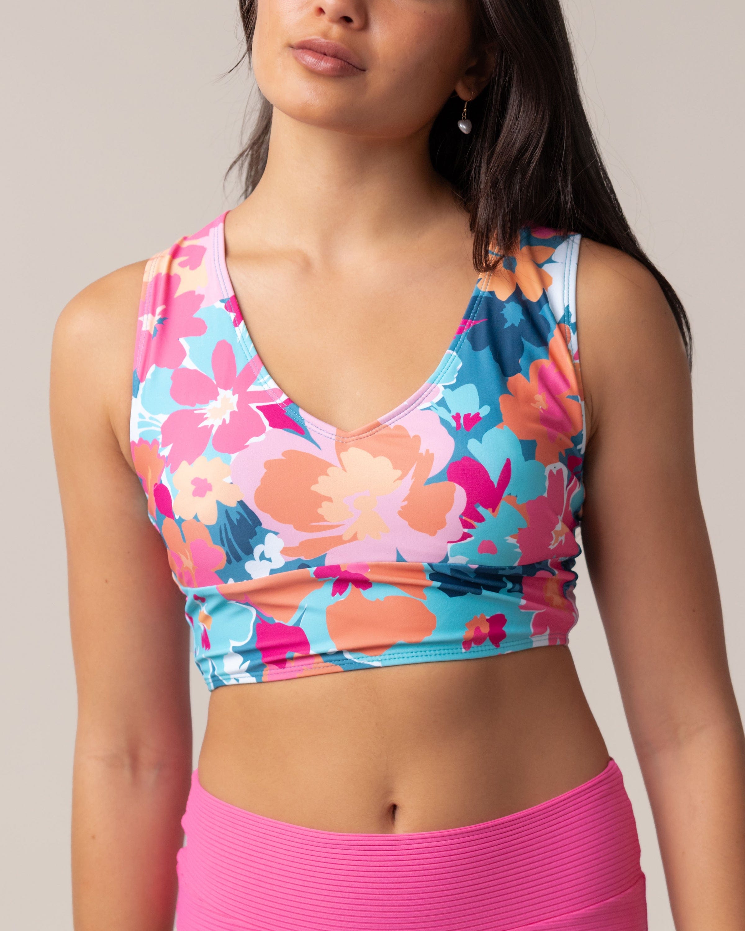 【あんな様】Multicolor Stripe TankTop Prisma Stripe Tank – Lucky in Love
