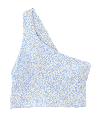 Kailani Flat Rib One Shoulder Crop