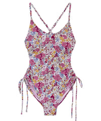 Beach Blossom Tied One Piece